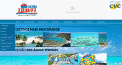 Desktop Screenshot of caldastravel.com